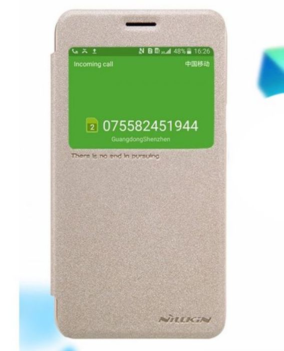 تصویر  کیف کلاسوری چرمی نیلکین مدل اسپارکل برای گوشی سامسونگ گلکسی جی 3