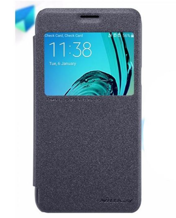 تصویر  کیف کلاسوری چرمی نیلکین مدل اسپارکل برای گوشی سامسونگ گلکسی جی 3