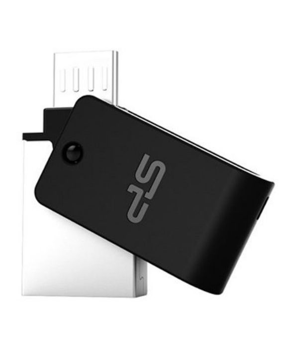 تصویر  فلش مموری OTG USB سیلیکون پاور مدل ایکس 21 - 8 گیگابایت تصویر  فلش مموری OTG USB سیلیکون پاور مدل ایکس 21 - 8 گیگابایت