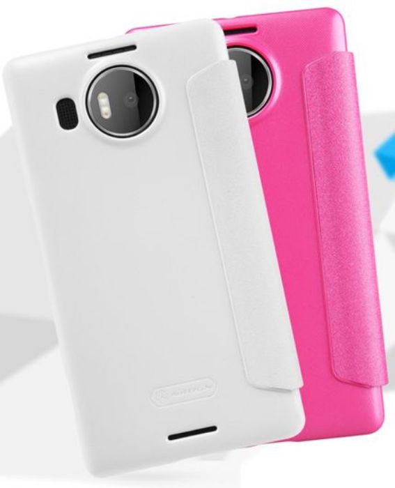 تصویر  کیف کلاسوری چرمی نیلکین مدل اسپارکل برای گوشی مایکروسافت لومیا 950 ایکس ال