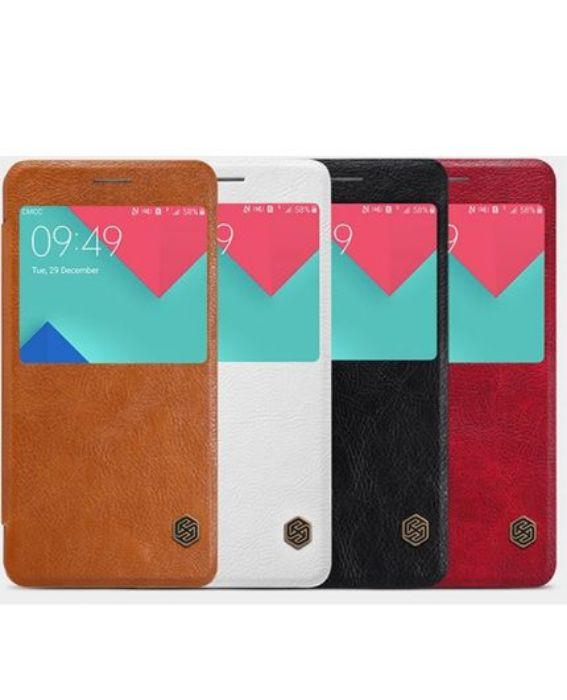 تصویر  کیف کلاسوری چرمی نیلکین مدل کیو آی ان برای گوشی سامسونگ گلکسی آ 5 - مدل 2016