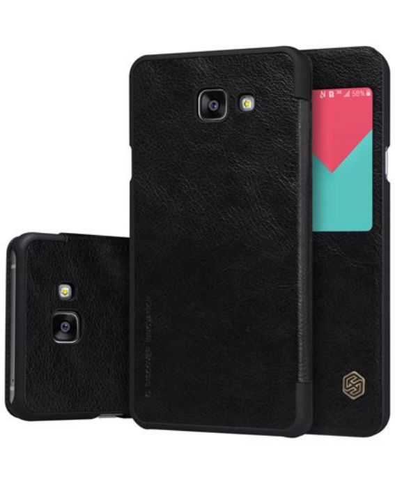 تصویر  کیف کلاسوری چرمی نیلکین مدل کیو آی ان برای گوشی سامسونگ گلکسی آ 5 - مدل 2016