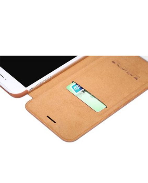 تصویر  کیف کلاسوری چرمی نیلکین مدل کیو آی ان برای گوشی اپل آیفون 6 اس