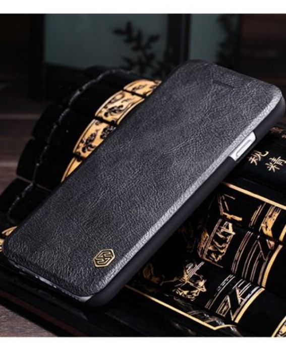 تصویر  کیف کلاسوری چرمی نیلکین مدل کیو آی ان برای گوشی اپل آیفون 6 اس