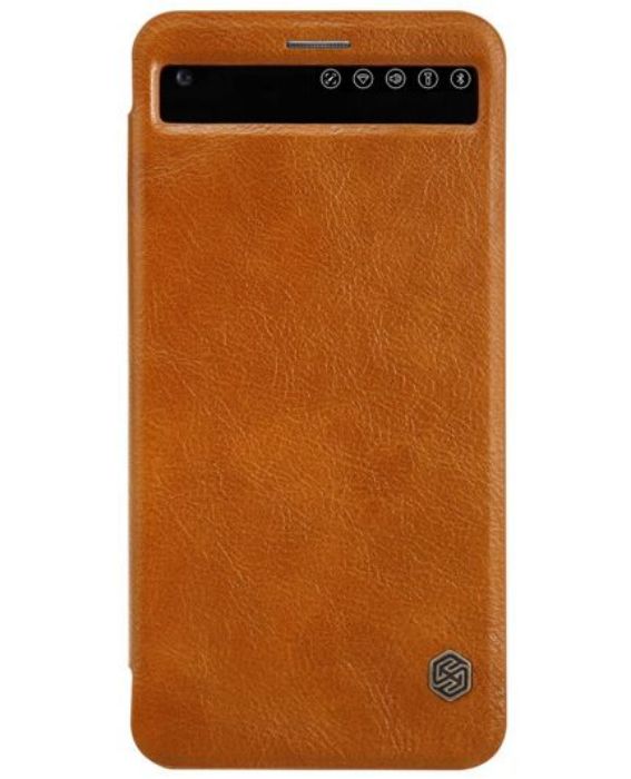 تصویر  کیف کلاسوری چرمی نیلکین مدل کیو آی ان برای گوشی ال جی وی 20