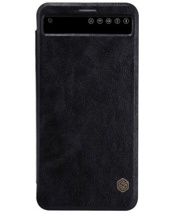 تصویر  کیف کلاسوری چرمی نیلکین مدل کیو آی ان برای گوشی ال جی وی 20