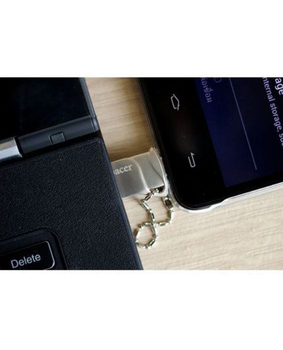 تصویر  فلش مموری OTG USB اپیسر مدل آ اچ 173 - 32 گیگابایت