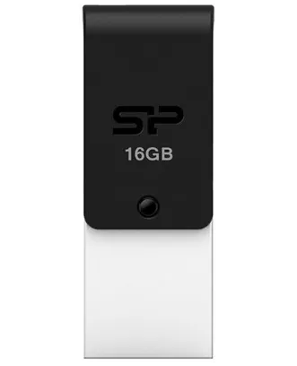 تصویر  فلش مموری OTG USB سیلیکون پاور مدل ایکس 21 - 16 گیگابایت
