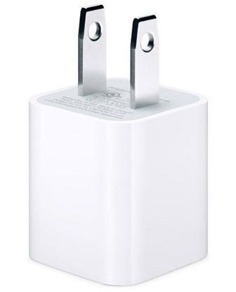 تصویر  شارژر 5 وات اپل مناسب برای آیفون، آیپد، آیپاد و اپل واچ
