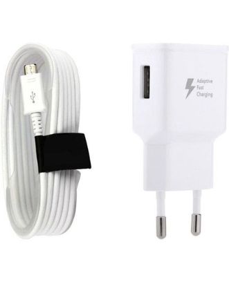 شارژر دیواری سامسونگ مدل EP-TA20 با کابل شارژ MicroUSB