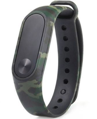 تصویر  بند ارتشی (چریکی) دستبند هوشمند شیائومی می بند 2
