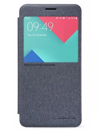 تصویر  کیف کلاسوری چرمی نیلکین مدل اسپارکل برای گوشی سامسونگ گلکسی آ 5 مدل 2016