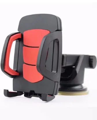 تصویر  پایه نگهدارنده گوشی داخل خودرو کشویی مناسب برای داشبورد و شیشه
