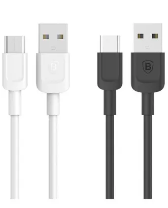 تصویر  کابل شارژ و انتقال اطلاعات USB 2.0 به USB-C بیسوس - 1 متر