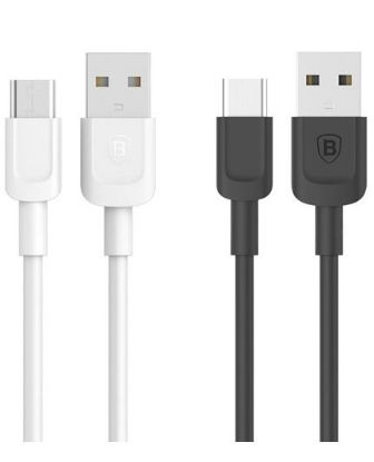 تصویر  کابل شارژ و انتقال اطلاعات USB 2.0 به USB-C بیسوس - 1 متر