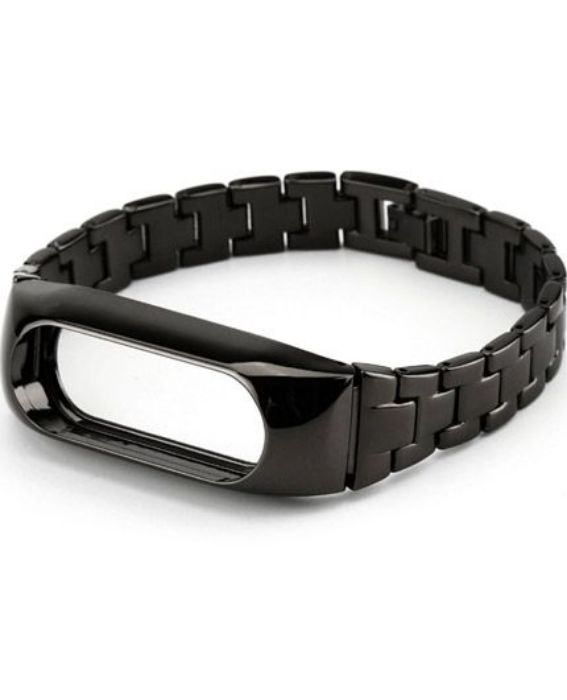 تصویر  بند فلزی درشت بافت دستبند هوشمند شیائومی می بند 2