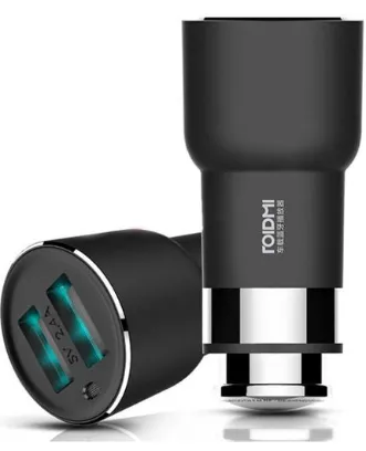 تصویر شارژر فندکی شیائومی مدل Roidmi BFQ02RM همراه FM Transmitter