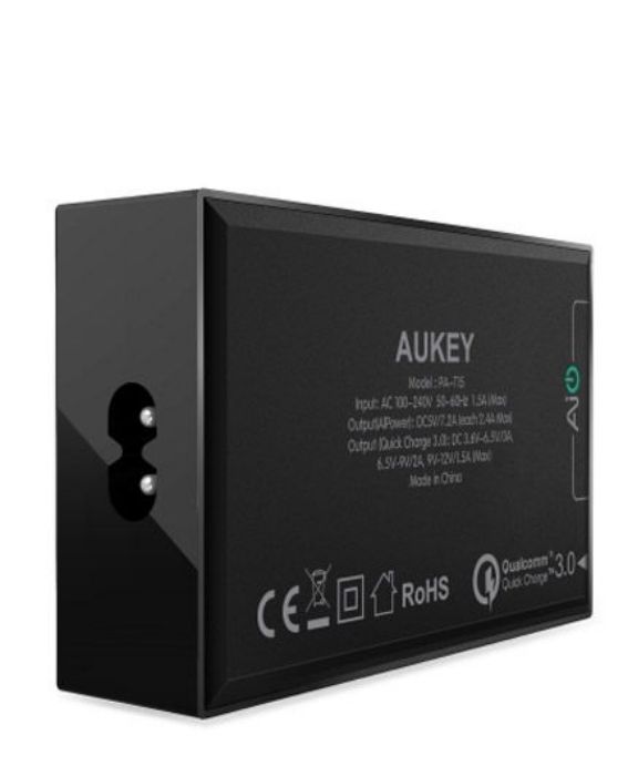 تصویر  شارژر رومیزی آکی مدل PA-T15 (پنج پورت)