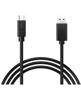 تصویر  کابل شارژ و انتقال اطلاعات USB 3.0 به USB-C آکی - 90 سانتی‌متر