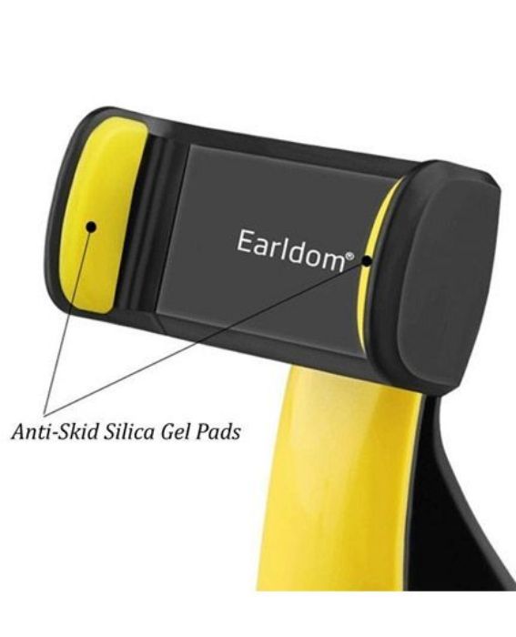 تصویر  پایه نگهدارنده گوشی داخل خودرو ارلدام مناسب برای داشبورد و شیشه - ایی اچ - 03