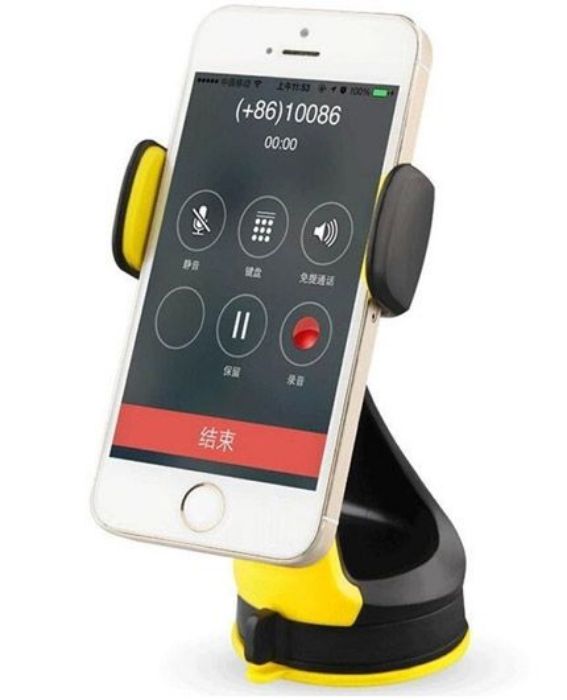 تصویر  پایه نگهدارنده گوشی داخل خودرو ارلدام مناسب برای داشبورد و شیشه - ایی اچ - 03