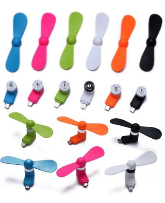 تصویر  پنکه قابل حمل با امکان اتصال به گوشی