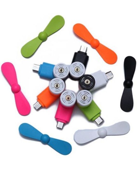 تصویر  پنکه قابل حمل با امکان اتصال به گوشی