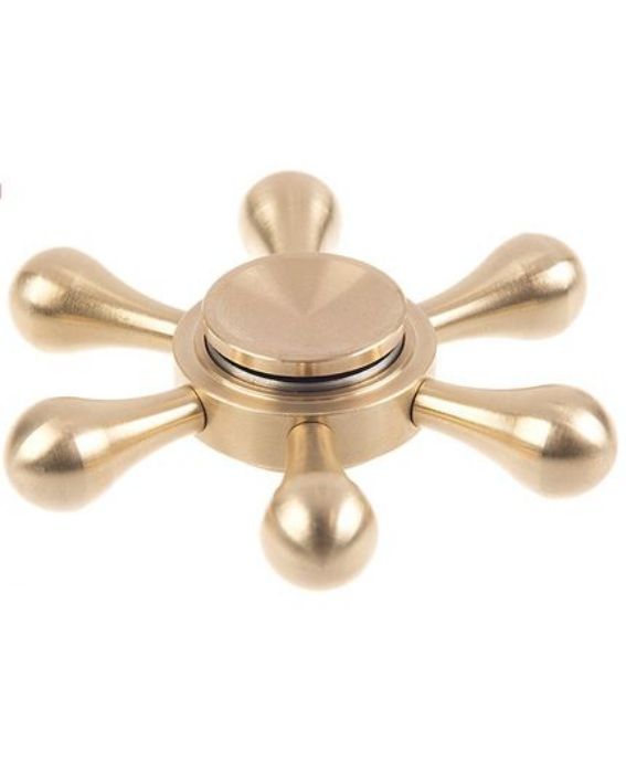 تصویر  اسپینر دستی فلزی مدل 6 پره مولکولی