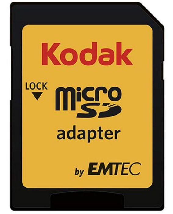 تصویر  کارت حافظه امتک کداک میکرو اس دی اچ سی 64 گیگابایت کلاس 10 با سرعت 85 مگابایت در ثانیه به همراه آداپتور تبدیل