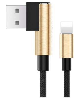 کابل اتصال لایتنینگ به یو اس بی بیسوس برای شارژ و انتقال اطلاعات آیفون و آیپد مدل یارت البو - 1 متر