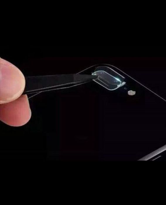 تصویر  محافظ شیشه‌ ای (گلس) لنز دوربین بیسوس برای گوشی اپل آیفون 7 پلاس