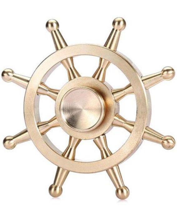 تصویر  اسپینر دستی فلزی مدل سکان کشتی 8 پره