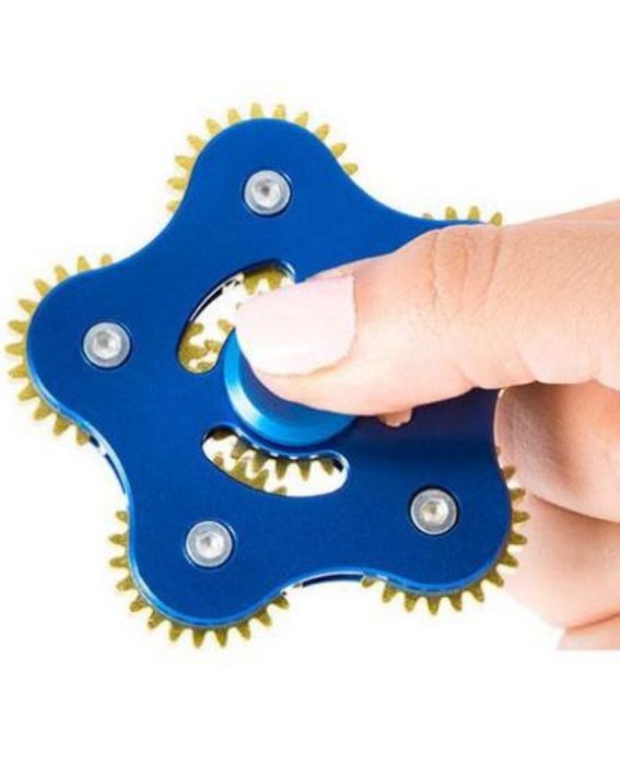 تصویر  اسپینر دستی فلزی مدل 5 پره چرخ دنده ای