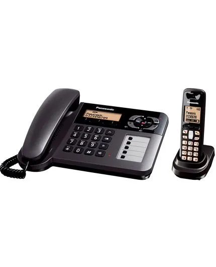 تصویر  تلفن بی سیم پاناسونیک مدل تی جی 6461 بی ایکس