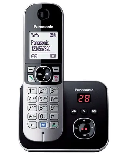 تصویر  تلفن بی سیم پاناسونیک مدل تی جی 6821 بی ایکس
