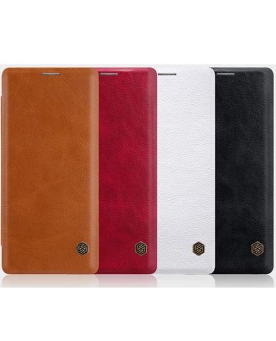 تصویر  کیف کلاسوری چرمی نیلکین مدل کیو آی ان برای گوشی سامسونگ گلکسی نوت 8