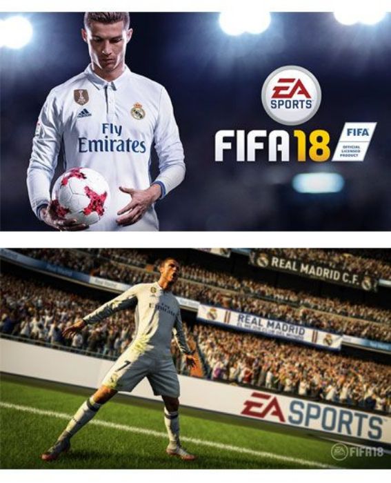 تصویر  بازی فیفا 18 مخصوص کنسول بازی پلی استیشن 4