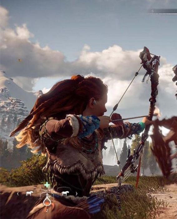 تصویر  بازی هورایزن زیرو داون مخصوص کنسول بازی پلی استیشن 4