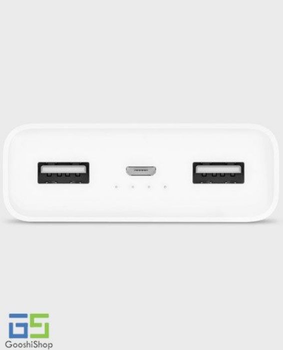 تصویر  باندل پاوربانک شیائومی مدل 2 ظرفیت 20000 میلی آمپر ساعت به همراه کاور سیلیکونی