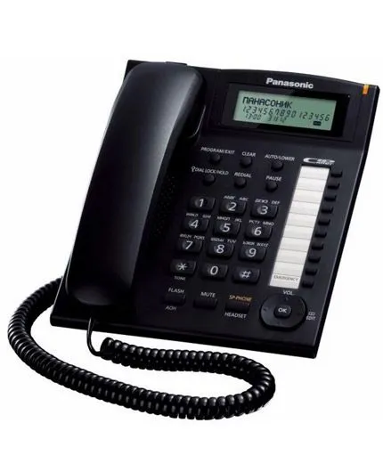 تصویر  تلفن دیجیتال با سیم پاناسونیک مدل تی 7716 ایکس