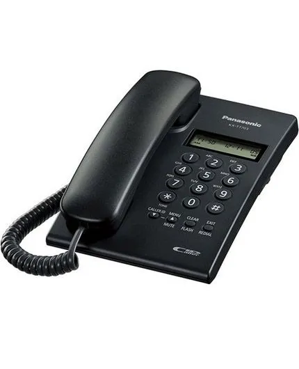 تصویر  تلفن دیجیتال با سیم پاناسونیک مدل تی 7703 ایکس