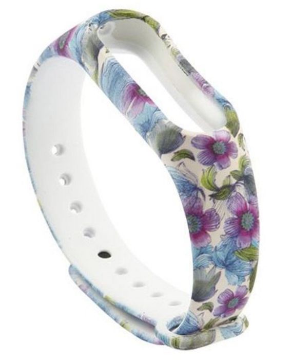 تصویر  بند طرح لوتوس دستبند هوشمند شیائومی می بند 2