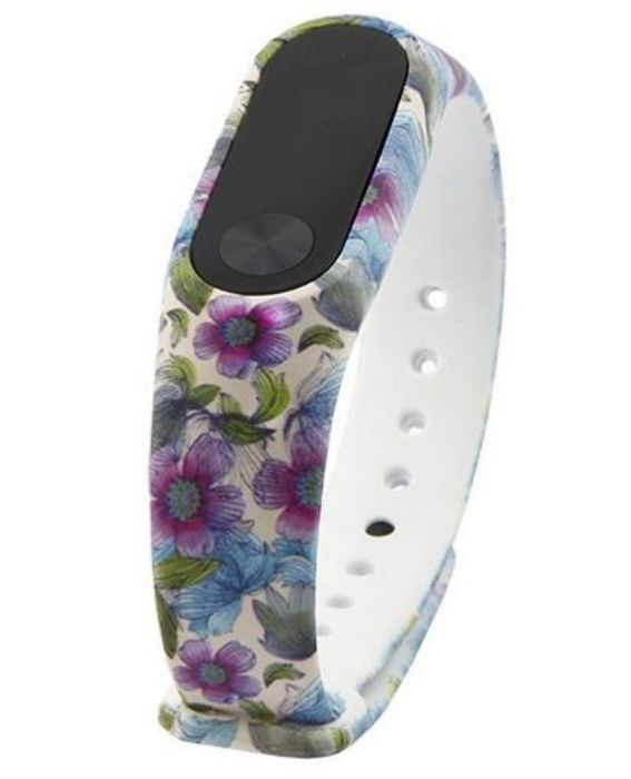 تصویر  بند طرح لوتوس دستبند هوشمند شیائومی می بند 2