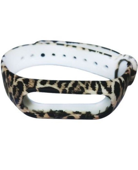 تصویر  بند طرح پلنگ دستبند هوشمند شیائومی می بند 2