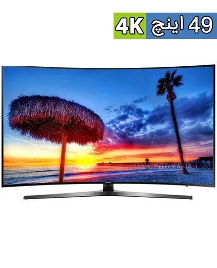 تصویر  تلویزیون 49 اینچ ال ای دی خمیده هوشمند سامسونگ مدل 49KU7975