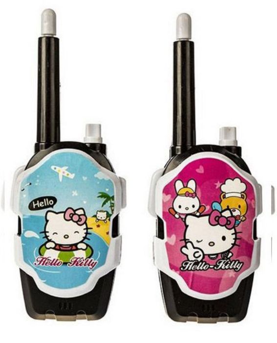 تصویر  بی سیم اسباب بازی (واکی تاکی) مدل شخصیت‌های کارتونی