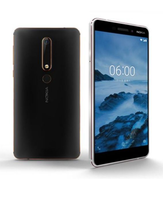 تصویر  نوکیا 6 مدل 2018 - 32 گیگابایت - دو سیم کارت
