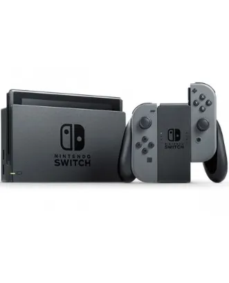 تصویر  کنسول بازی نینتندو مدل Switch با دسته بازی (جوی کان) خاکستری