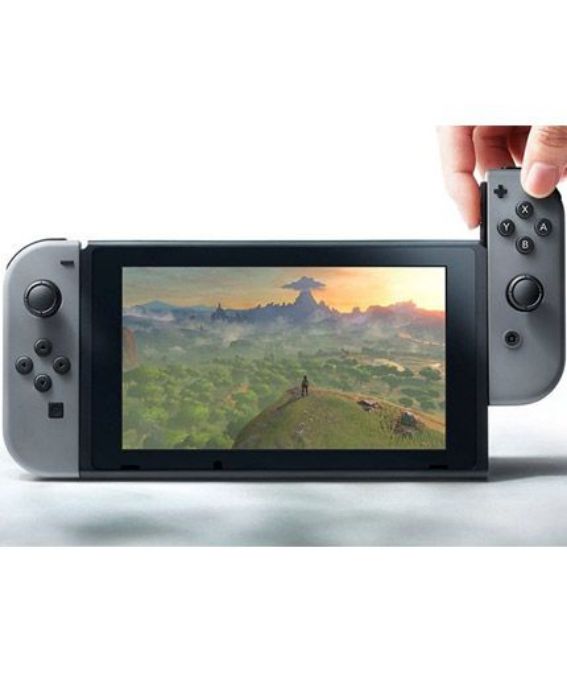 تصویر  کنسول بازی نینتندو مدل Switch با دسته بازی (جوی کان) خاکستری