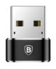 تصویر  تبدیل مادگی USB Type-C به نری USB بیسوس